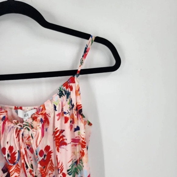 NSR‎ Women's Teddi Floral Blouson Strappy Dress In Multi Size M NWT - Picture 6 of 12